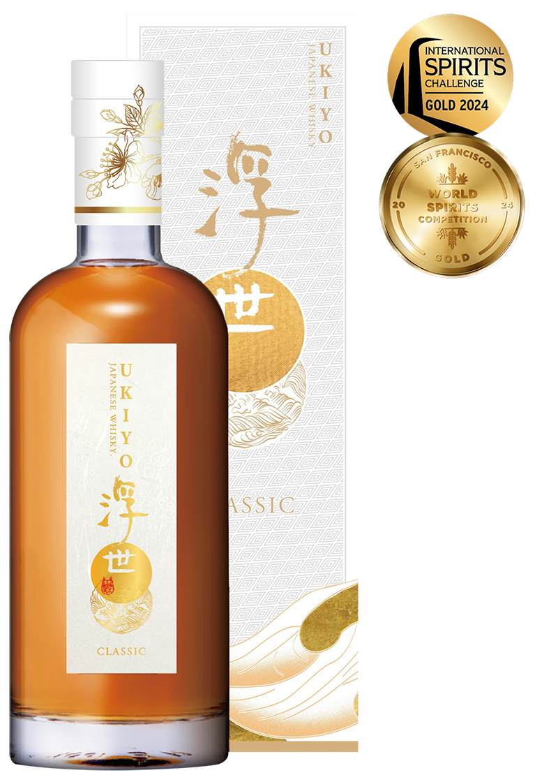 浮世經典白標威士忌 UKIYO WHISKY CLASSIC WHITE LABEL