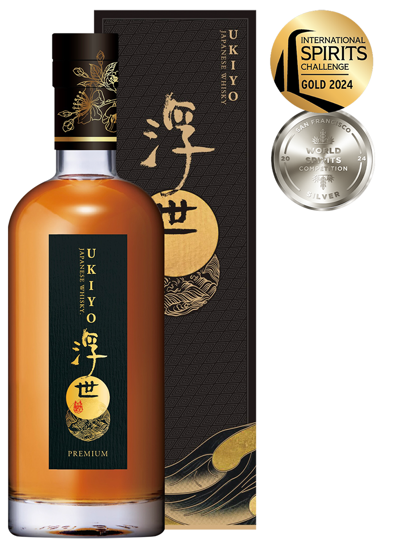 浮世優選黑標威士忌 UKIYO WHISKY PREMIUM BLACK LABEL