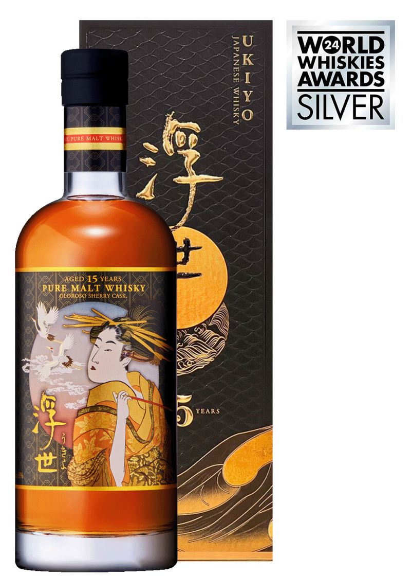 浮世 15 年雪莉桶威士忌 UKIYO PURE MALT WHISKY 15-YEAR OLOROSO SHERRY CASK